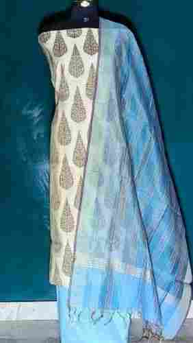 Banarasi Cotton Silk Suit For Ladies