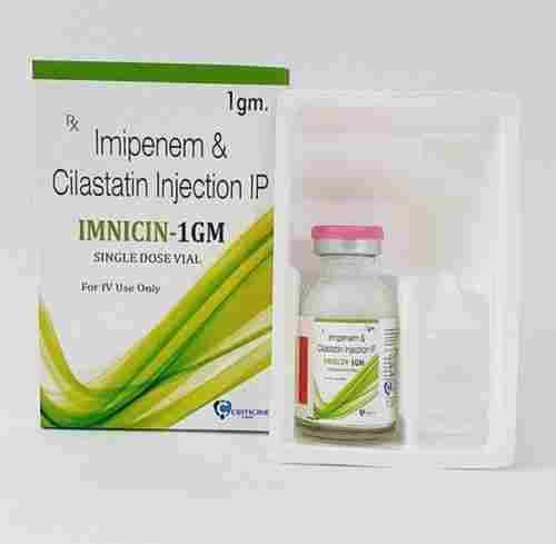 Imipenem And Cilastatin 1 GM Antibiotic Injection