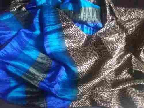 Pure Raw Silk Saree For Ladies