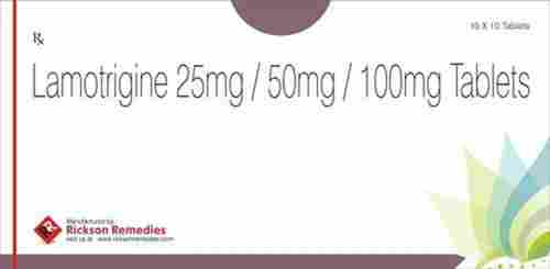 Lamotrigine 100 MG Anticonvulsant Tablets