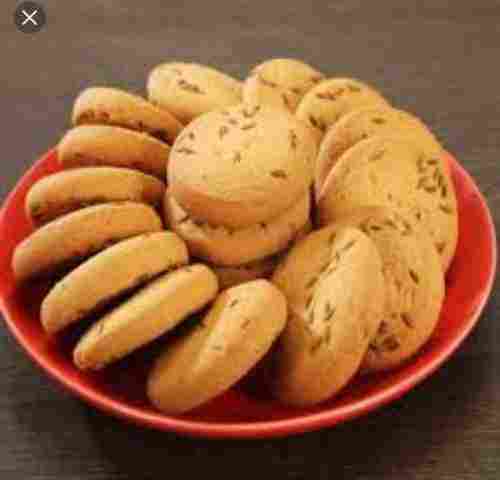 Light Brown Round Shape Bakery Cookies 
