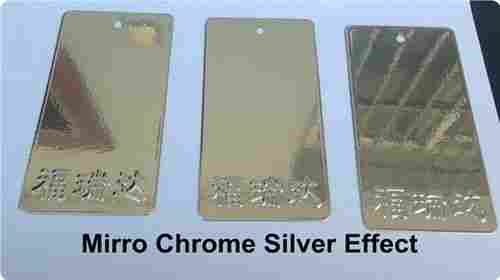 Metallic Chrome Effect Powder Coating 