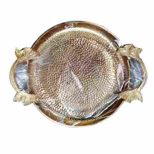 Round Shape Decorative Copper Bowl