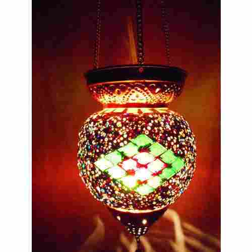 Decorative Mosaic Hanging Night Lamp