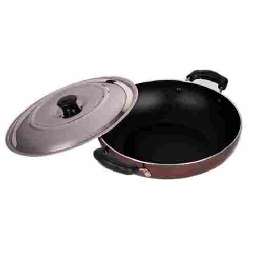 Non Stick Kadai With Lid With Non Stick Coating