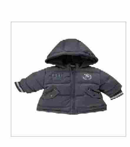 100% Polyester Kids Padded Hooded Jacket