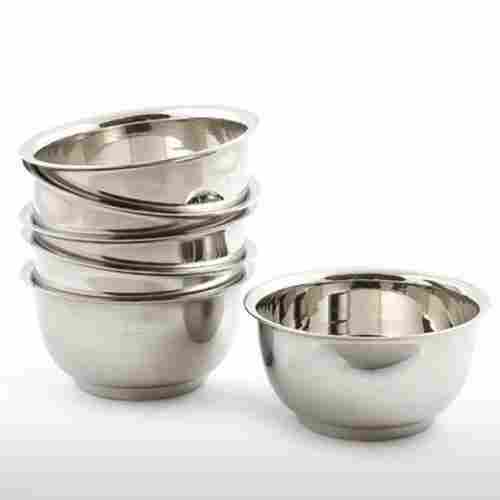 Chrome Finish Stainless Steel Serving Bowls