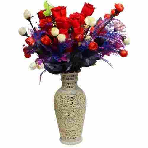 Decorative Round Shaped Multicolor Attractive Flower Vase 