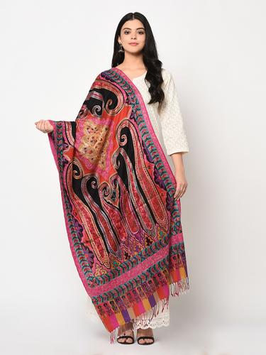 Various Colors Are Available Paisley Printed Hand Tie Dye Shawl