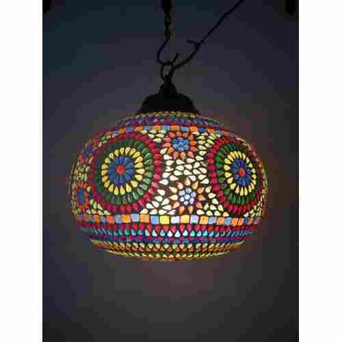Handmade Mosaic Hanging Lamp