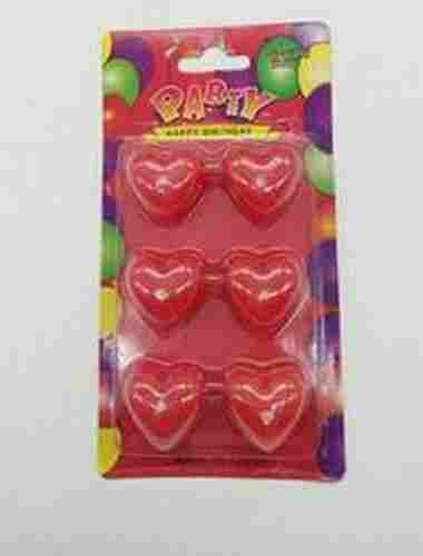 Red Heart Candle for Decorative