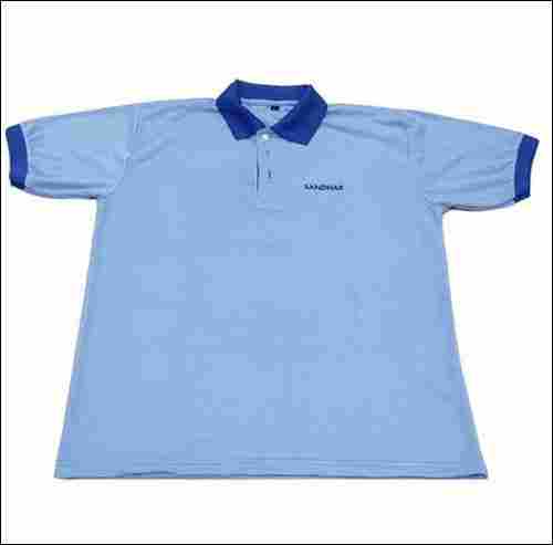 Sky Blue Corporate T Shirt