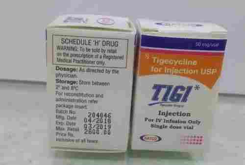 Tigecycline 50 MG Injection