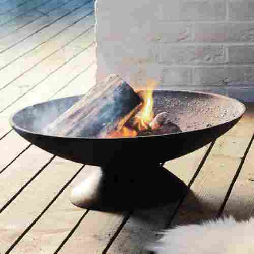 Cast Iron Outdoor Fire Pit, A Grade Quality, Eco Friendly, Hard Texture, High Strength, Easy To Use, Brown Color
