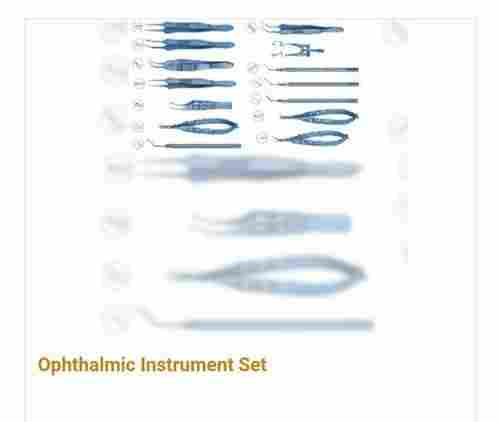 Grey Color Ophthalmic Instrument Set