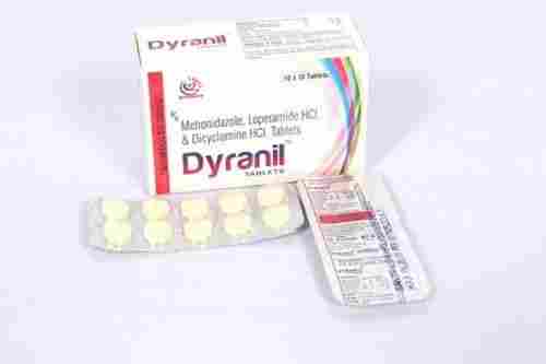 Metronidazole Loperamide And Dicyclomine Anti Diarrhea Tablets