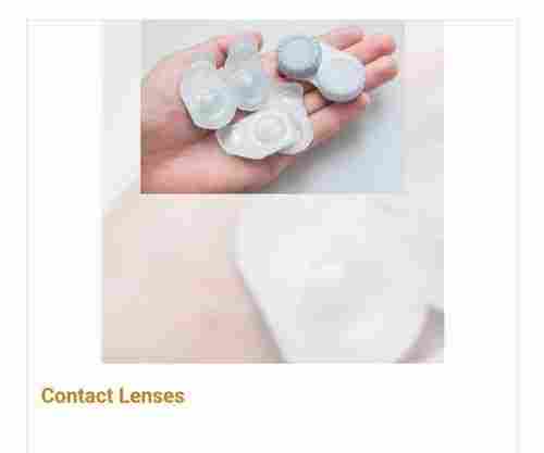 White Color Round Shape Contact Lenses
