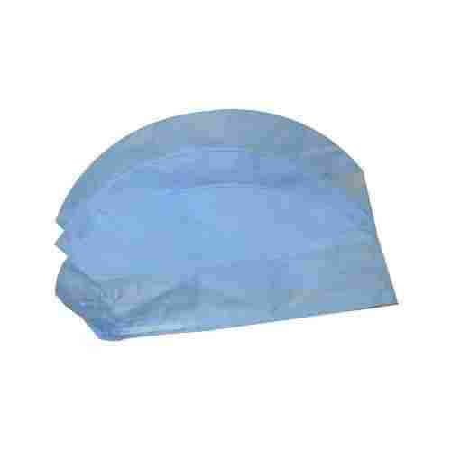 Disposable Blue 21 Inches Non Woven Surgeon Cap