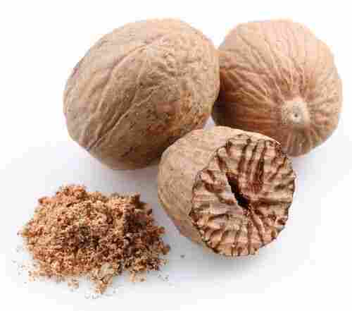 Natural Brown Nutmeg for Cooking