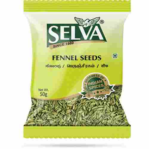 Total Fat 15g Pure Rich In Taste Natural Healthy Dried Green Fennel Seeds