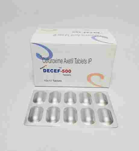 Cefuroxime Axetil 500 MG Antibiotic Tablets IP