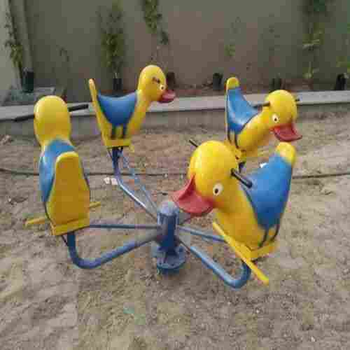 10 Feet Frp Material Made Duck Merry Go Round For Kids Playground