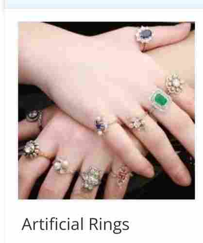 Ladies Fancy Artificial Finger Rings