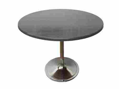 Round Wooden Stain Resistant Cafeteria Table