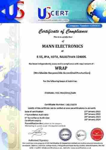WRAP Certification Service