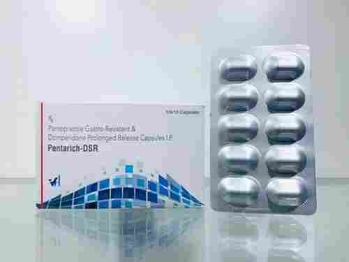 Pantoprazole And Domperidone Prolonged Release Acid Reflux Capsules IP