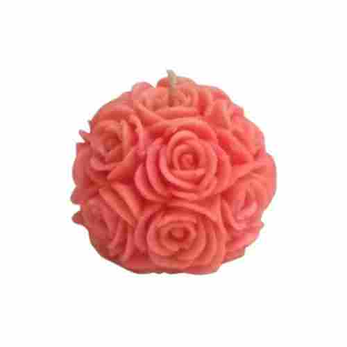 Rose Wax Ball Candle