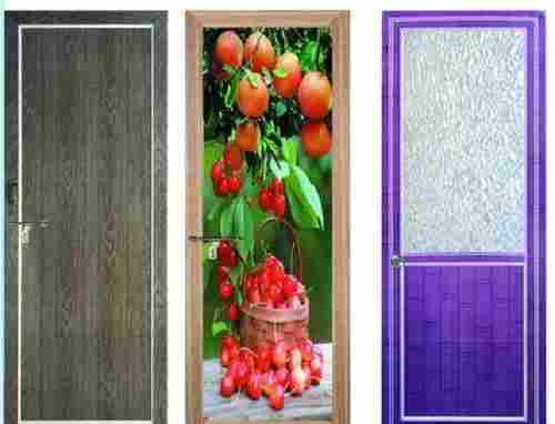 Glossy Finish Pvc Fmd Door Used In Office, Home