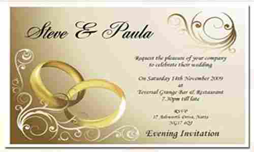 Invitation Cards Printing Services