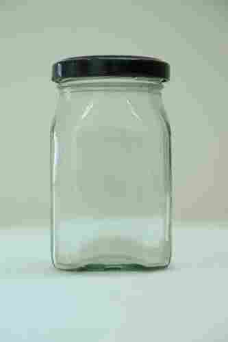Transparent Honey Glass Jar (250 Ml)