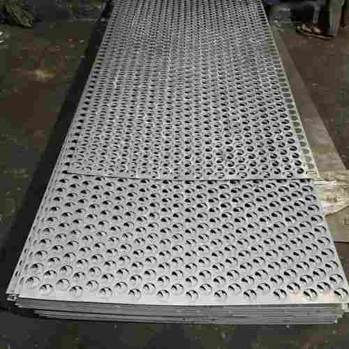 Round Holes Type Industrial SS Perforated Sheet