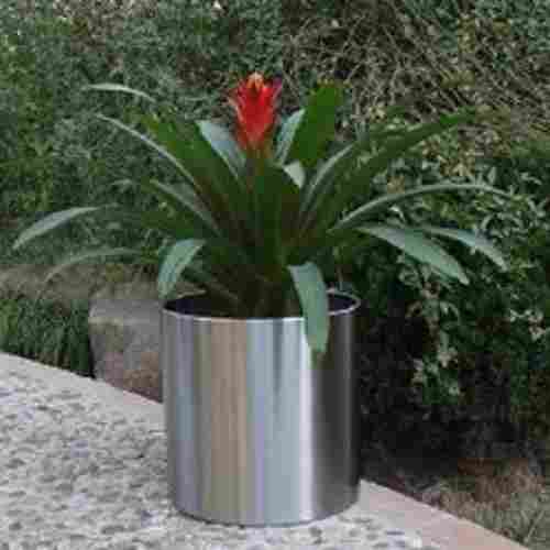 Chrome Plated Stainless Steel Planters
