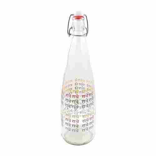 Radhe Radhe Printed Glass Water Bottle