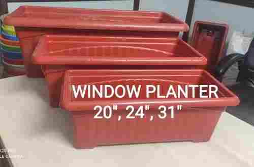Brown Color 31 Inch Window Planters
