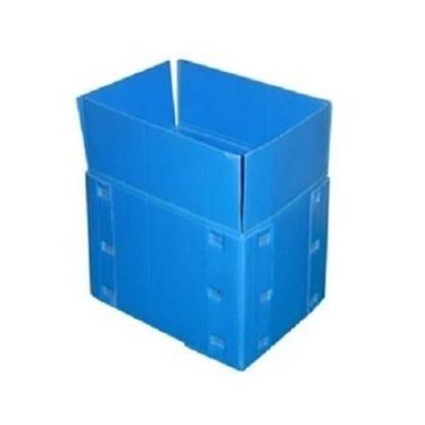 Blue Color Plain PP Box