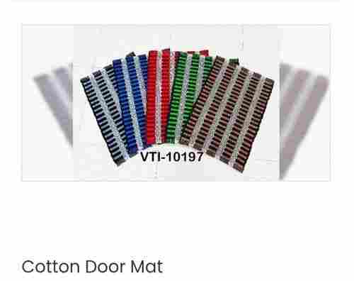 Rectangular Shape Cotton Door Mat
