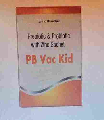Prebiotic with Zinc Sachet
