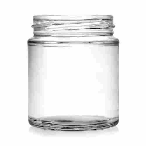 Transparent Round Glass Jar (190 ML)