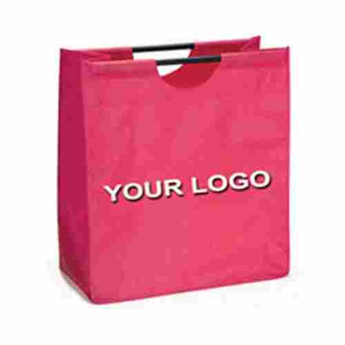 Box Type Pink Non Woven Fabric Packaging Bags