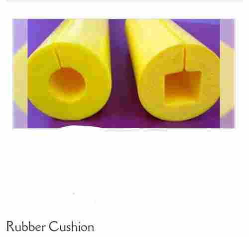 Cylinder Shape Yellow Color Rubber Cushion