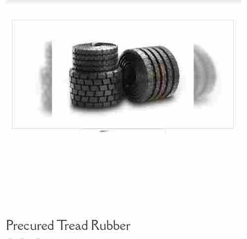 Plain Black Color Precured Tread Rubber