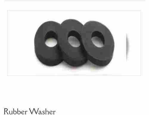 Plain Black Color Rubber Washer