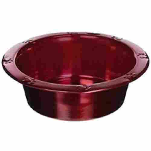 Red Color SS Pet Bowl