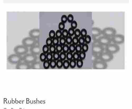 Round Shape Black Color Rubber Bushes