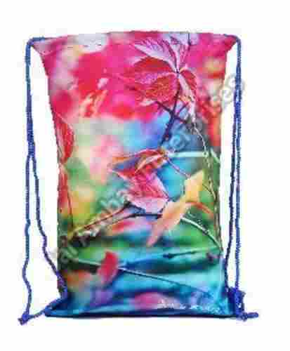 Designer Multicolor Drawstring Backpack