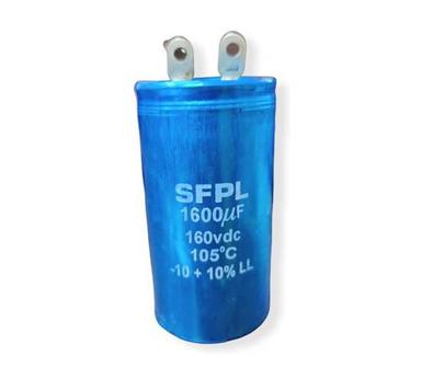 Blue 1600/160V Power Capacitor With Long Service Life